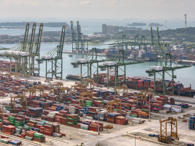 Australia and Singapore, which is home to the world’s busiest transshipment hub, have partnered on a $20 million initiative to help reduce maritime emissions  